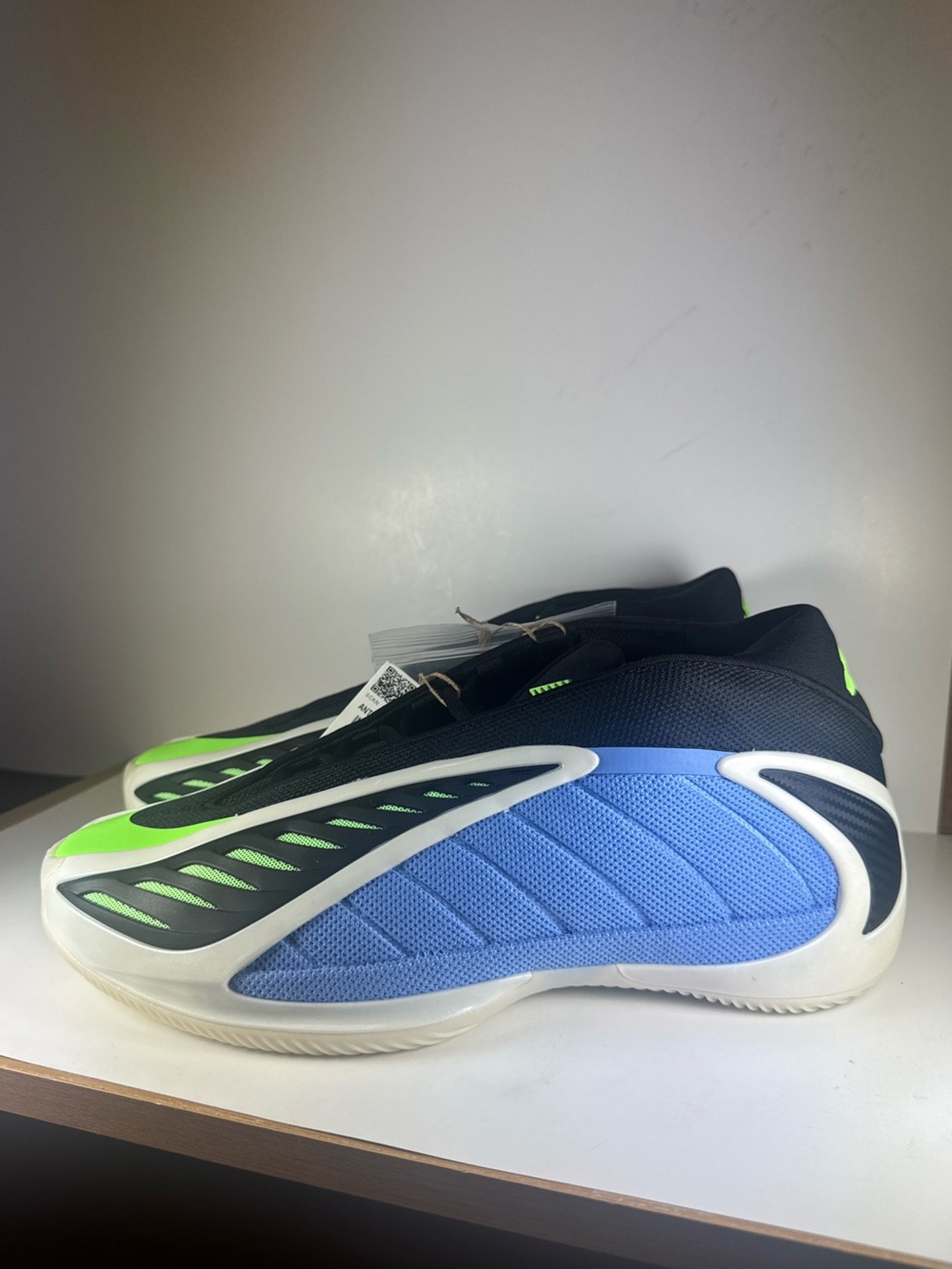 Adidas AE Anthony Edwards 2 Blue Fusion Basketball Sneakers Men’s Size 11.5